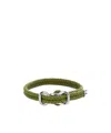 Bottega Veneta Braided Bracelet In Apply Brown