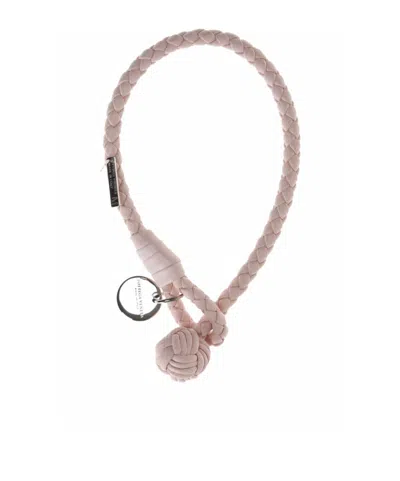 Bottega Veneta Braided Bracelet In Pink