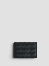 Bottega Veneta Women Porta Biglietti Da Visita Intrecciato In Black