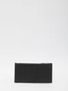 Bottega Veneta Braided Card Holder In Black