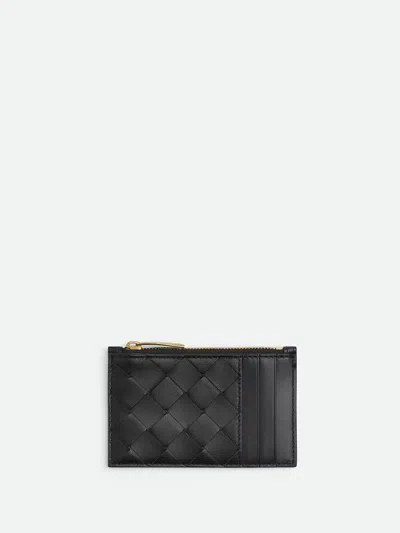 BOTTEGA VENETA BOTTEGA VENETA BRAIDED CARD HOLDER WITH ZIP ACCESSORIES