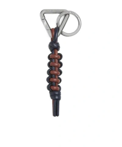 Bottega Veneta Braided Keychain In Black