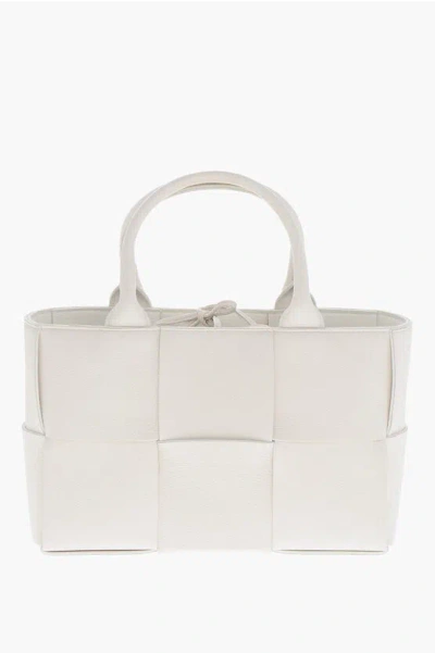 Bottega Veneta Braided Leather Mini Tote Bag With Clutch