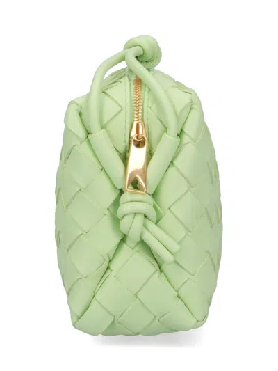 Bottega Veneta Braided Mini Bag In Green