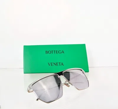 Pre-owned Bottega Veneta Brand Authentic  Sunglasses Bv 1069 004 62mm Frame In Gray