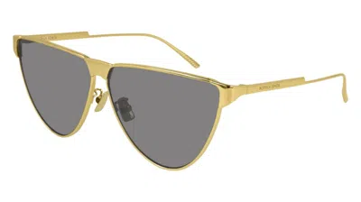 Pre-owned Bottega Veneta Brand Authentic  Sunglasses Bv 1070 001 62mm Frame In Gray