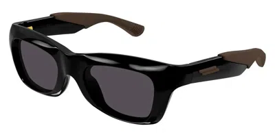 Pre-owned Bottega Veneta Brand Authentic  Sunglasses Bv 1183 001 49mm Frame In Gray