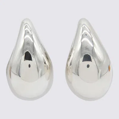 Bottega Veneta Brass Drop Earrings In Gold