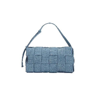 Pre-owned Bottega Veneta Brick Cassette 'indigo Washed' In Blue