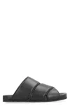 Bottega Veneta Leather Mules Rubber Sole