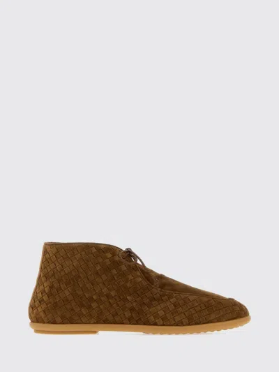 Bottega Veneta Polacchina Intreccio In Brown
