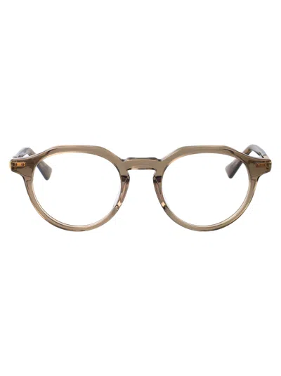 Bottega Veneta Brown Acetate Optical Glasses