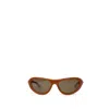 Bottega Veneta Brown Acetate Sunglass