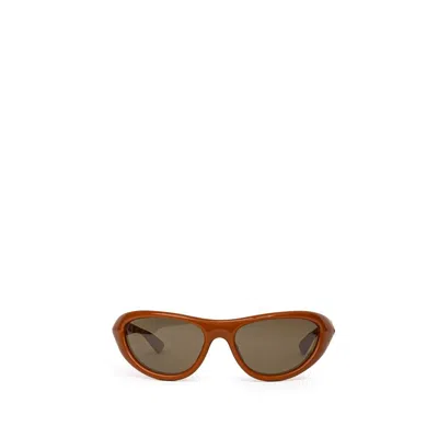 Bottega Veneta Bove-9735664 Brown Acetate Sunglasses