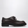 Bottega Veneta Ben Leather Shoes In Brown