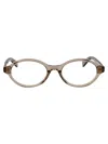 Bottega Veneta Brown-brown-transparent Acetate Glasses
