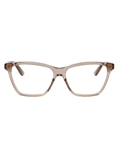 Bottega Veneta Brown-brown-transparent Recycled Acetate Glasses