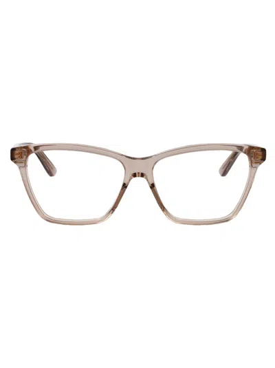 Bottega Veneta Brown-brown-transparent Recycled Acetate Glasses