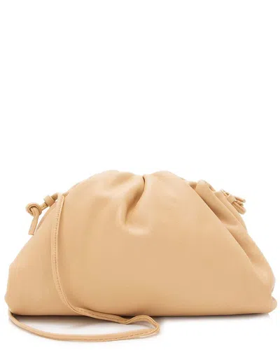 BOTTEGA VENETA BOTTEGA VENETA BROWN CALFSKIN THE POUCH MINI CLUTCH (AUTHENTIC PRE-LOVED)