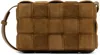 Bottega Veneta Brown Cassette Bag In 2282 Jacobean Gold