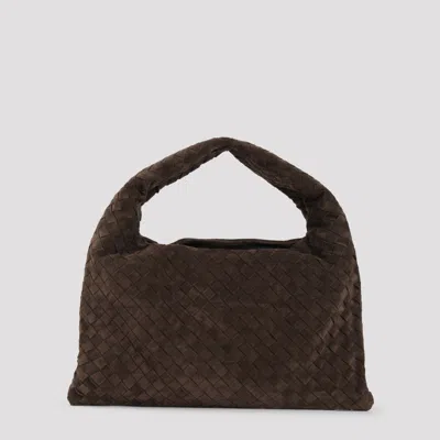 Bottega Veneta Brown Hop Small Shoulder Bag