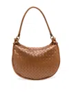 Bottega Veneta Borsa A Spalla Gemelli Media In Brown