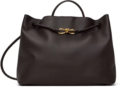 Bottega Veneta Brown Large Andiamo Bag