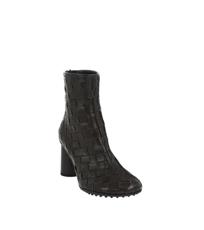 Bottega Veneta Brown Leather Ankle Boots