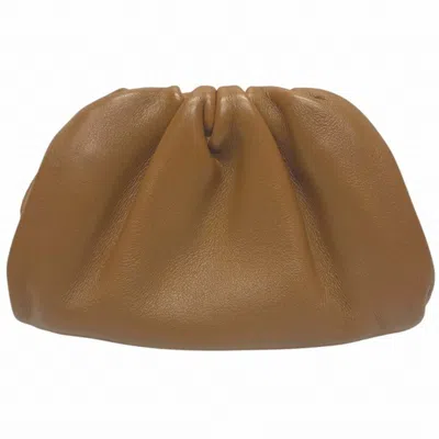 Pre-owned Bottega Veneta Brown Leather Coin Purse/coin Case ()