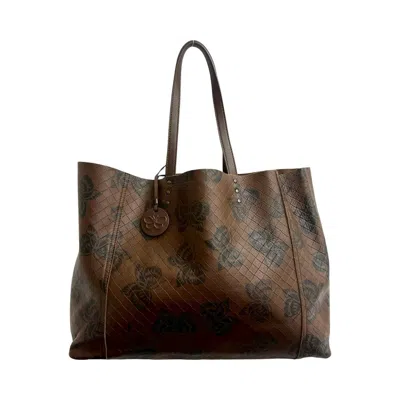 Pre-owned Bottega Veneta Brown Leather Handbag Tote Bag ()