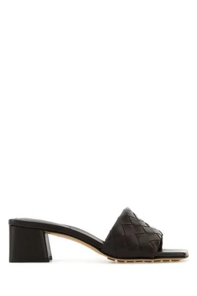 Bottega Veneta Brown Leather Heels