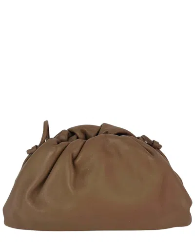 Bottega Veneta Brown Leather Mini Pouch Crossbody Clutch Bag (authentic Pre-  Loved)