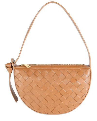 Bottega Veneta Brown Leather Mini Sunrise Bag (authentic Pre-loved)