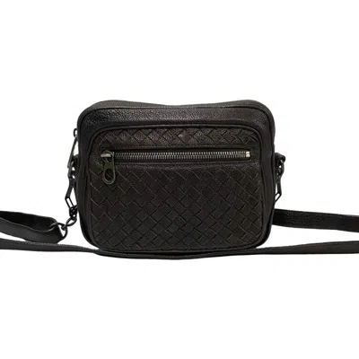 Pre-owned Bottega Veneta Brown Leather Pochette Shoulder Bag ()