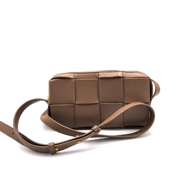 Pre-owned Bottega Veneta Brown Leather Shoulder Bag ()