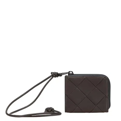 Pre-owned Bottega Veneta Brown Leather Wallet (bi-fold) ()