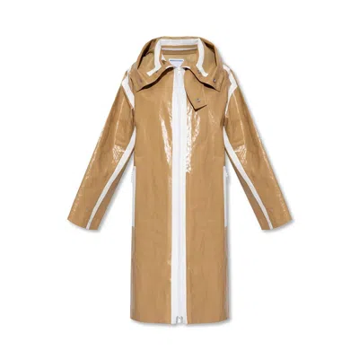 Bottega Veneta Brown Linen Coat