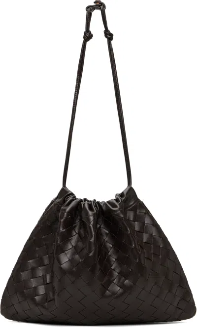 Bottega Veneta Brown Medium Dust Bag In Gold