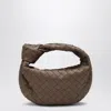 Bottega Veneta Brown Mini Jodie Bag In Purple