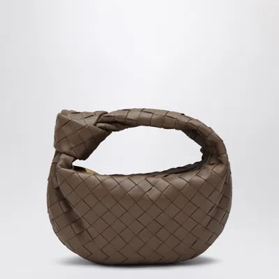 Bottega Veneta Brown Mini Jodie Bag In Purple