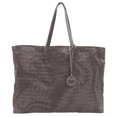 Pre-owned Bottega Veneta Brown Nylon Tote Bag ()