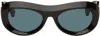 Bottega Veneta Brown Oval Sunglasses In Brown-brown-green