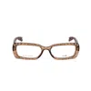 Bottega Veneta Brown Plastic Frames