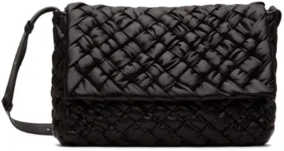 Bottega Veneta Brown Rumple Messenger Bag In 2145-fondant-silver