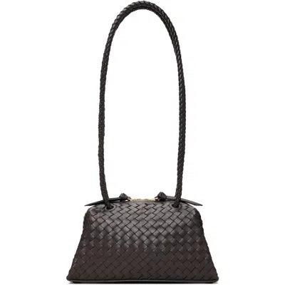 Bottega Veneta Brown Tokyo Bag In 2133 Fondant-gold-fo