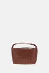 Bottega Veneta Brown Wallace Mini Shoulder Bag