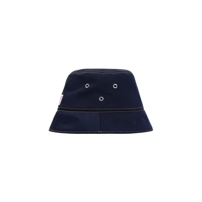 Bottega Veneta Tech Nylon Bucket Hat In Blue