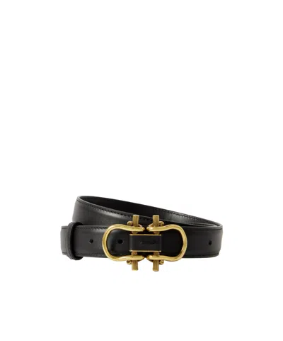 Bottega Veneta Buckle Belt In Black