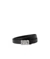 Bottega Veneta Buckle Fastens Waist Belt In Black