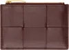 Bottega Veneta Zip Wallet With Sophisticated Design In 2149 Ma.b/m.b-ro/m.b